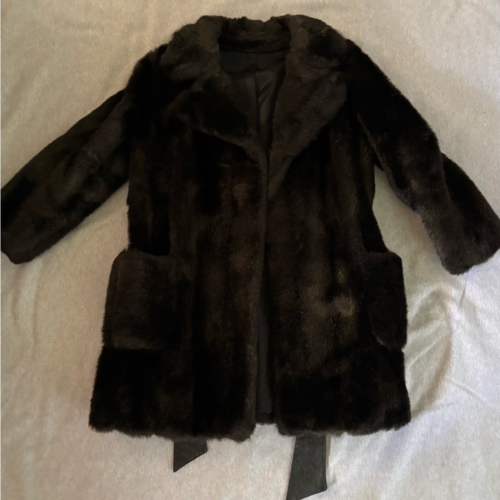 Benmor New York Black Fur Coat